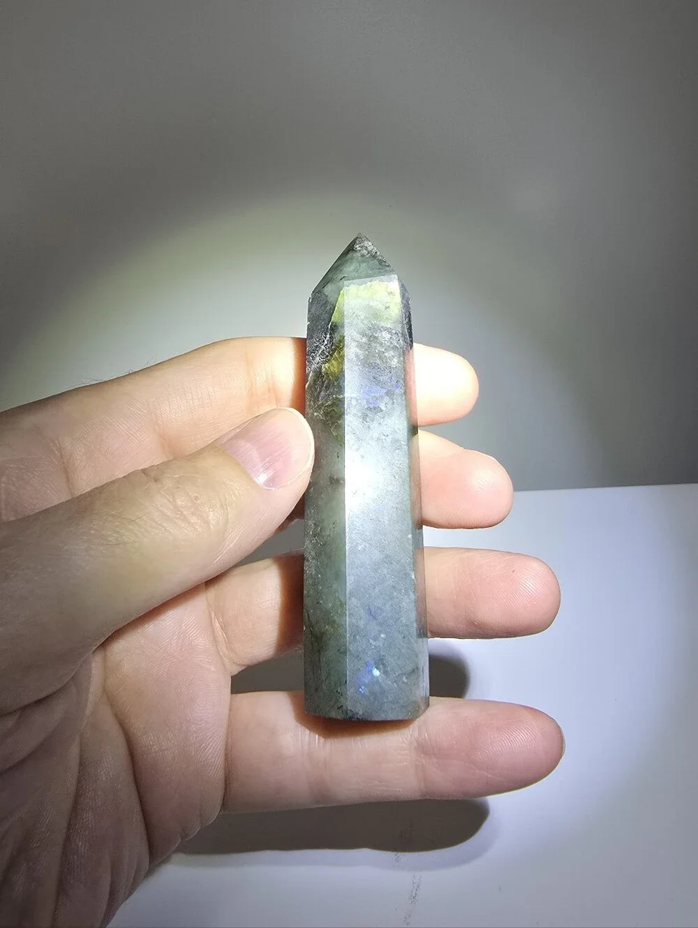 Labradorite Crystal Tower #H - Picture 4 of 5
